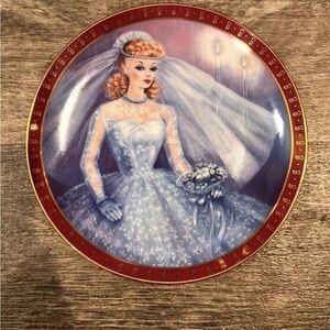 Barbie Bride Plate